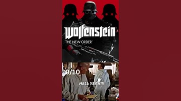 Ranking Every Wolfenstein COVER ART #shorts