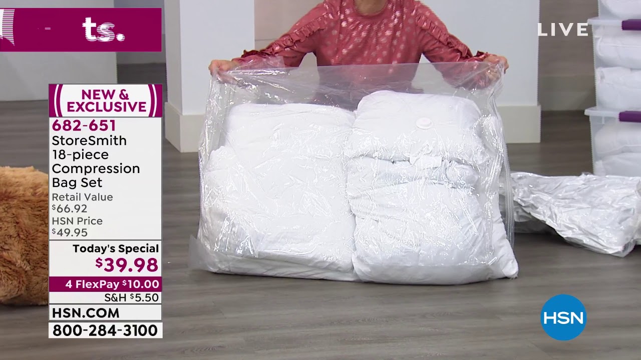 StoreSmith 18piece Compression Bag Set