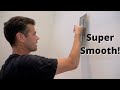 How to do a TIGHT SKIM on drywall!