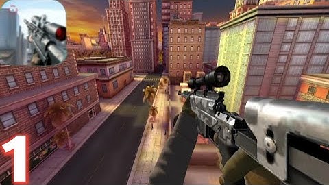 Sniper 3D Assassin: Shoot to kill - Gameplay Walkthrough Part 1 - Region 1 (iOS,Android)
