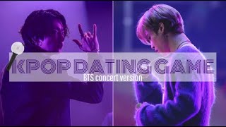 Kpop Dating Game - Bts Concert Version