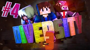 DROPPER BRANCH in Minecraft: Diversity 3 w/ Friends - Part 4 (Adventure Map)