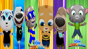 TALKING HERO DASH - BLUE HERO TOM SAVING ALL BLACK HERO CHARACTER & HERO TOM CLASSIC RUN FUNNY FAIL