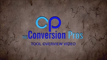 The Conversion Pros Generic Sales Videos Tool