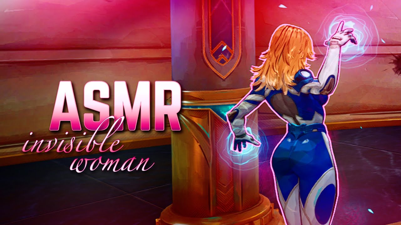 ♡ invisible woman asmr ⋆౨ৎ˚ + close whispers!  ˚｡⋆୨୧˚ marvel rivals asmr 💙 ☽˚｡⋆.