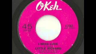 Little Richard - I Need Love (Okeh)