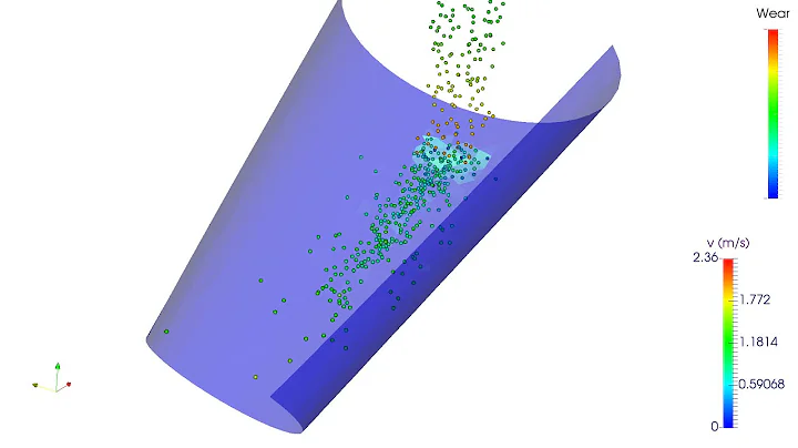 Chute Wear simulation in LIGGGHTS