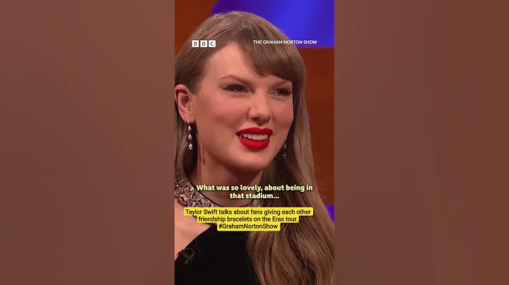 Taylor Swift talks about friendship bracelets Eras tour #erastour #GrahamNortonShow #taylorswift