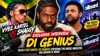 Di Genius BREAKS SILENCE on Vybz Kartel vs Shaggy, Exposing the Music Industry & More 