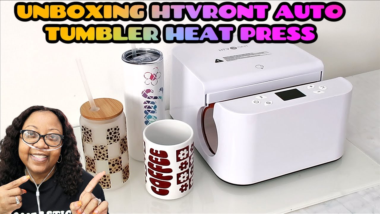 HTVRONT Auto Mug Heat Press Tumbler Heat Press Machine Sublimation