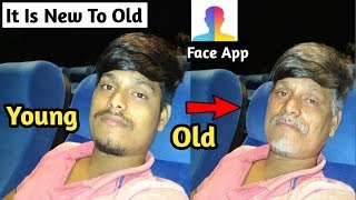 Face App  से अपना Old Face कैसे बनाये | How To Use Face App In Hindi | Jainu Tech screenshot 5