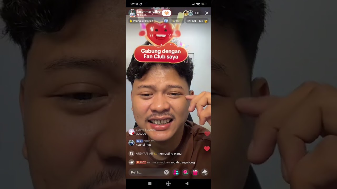 MALAM TER ASOY JASUN MARJU LIVE 13-14 Januari part 1