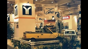 Yugo UK History & Motor Show Pics
