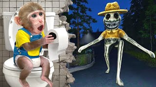 Monkey Baby Bon Bon's Spooky Halloween Smoothie Adventure! 🎃🥤