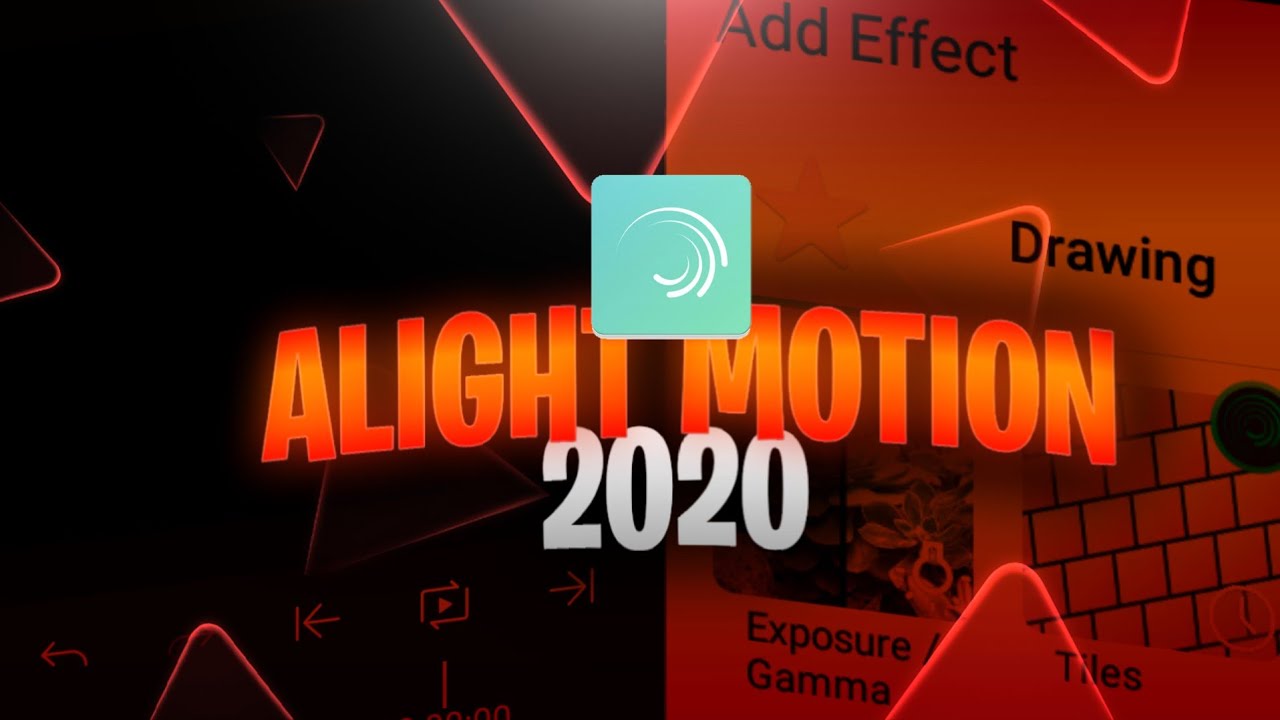 ALIGHT MOTION  MOD APK 2020  ON ANDROID  #JASSUARMYOP  YouTube