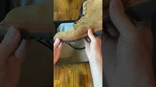 Allen Edmonds Higgind Mill Boot Unboxing #shorts #mensstyle