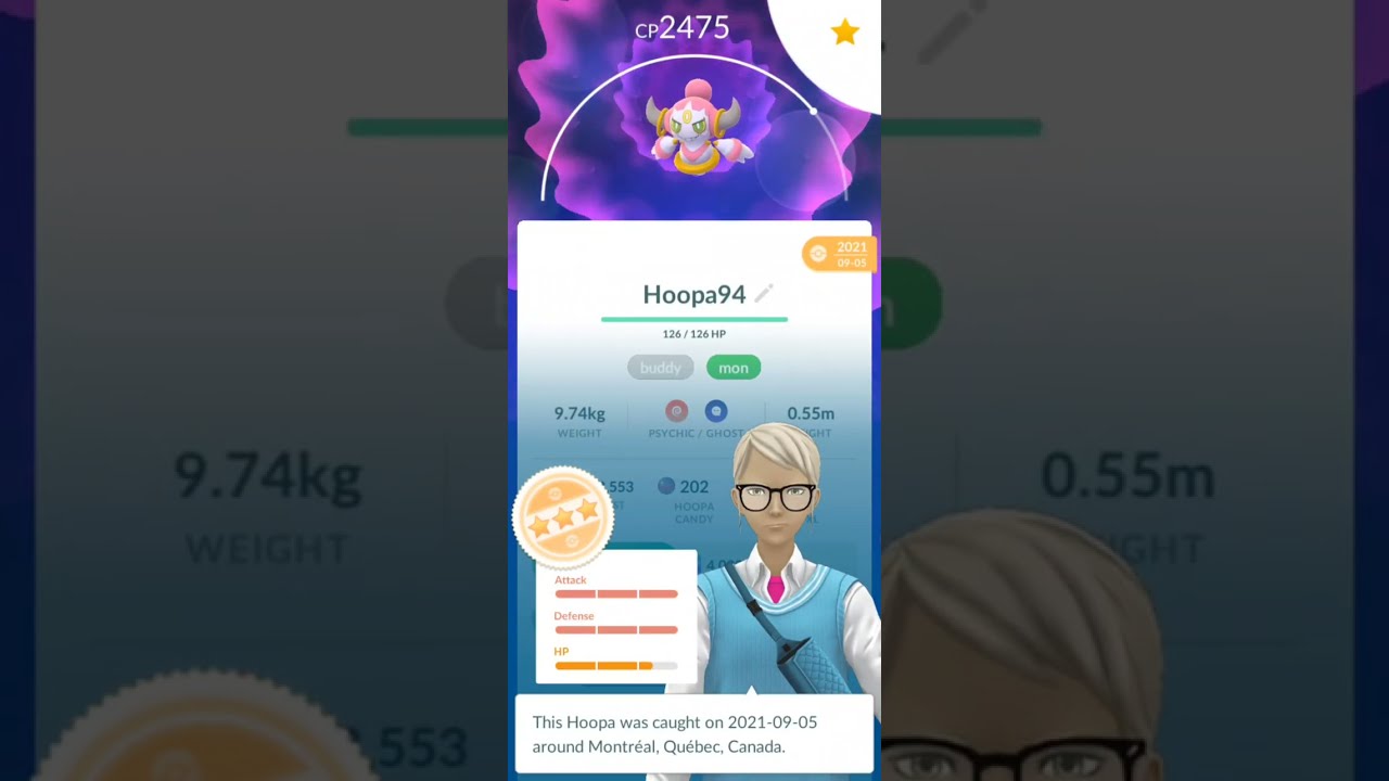 Confined Hoopa is Ghost, but becomes Dark in Unbound form 😱 | Pokemon GO