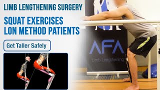 Squat Exercises for Limb Lengthening Surgery Patients (surgery in LON method) screenshot 2