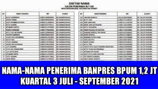 Terbaru ! Cara Cek Nama Penerima Banpres BPUM Tahap 3 Untuk Nasabah Bank BNI Dan BRI screenshot 5