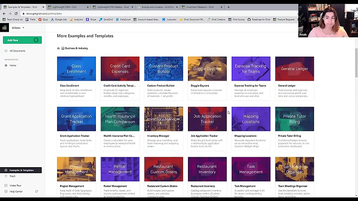 Modifying Grist Templates - November 22, 2022