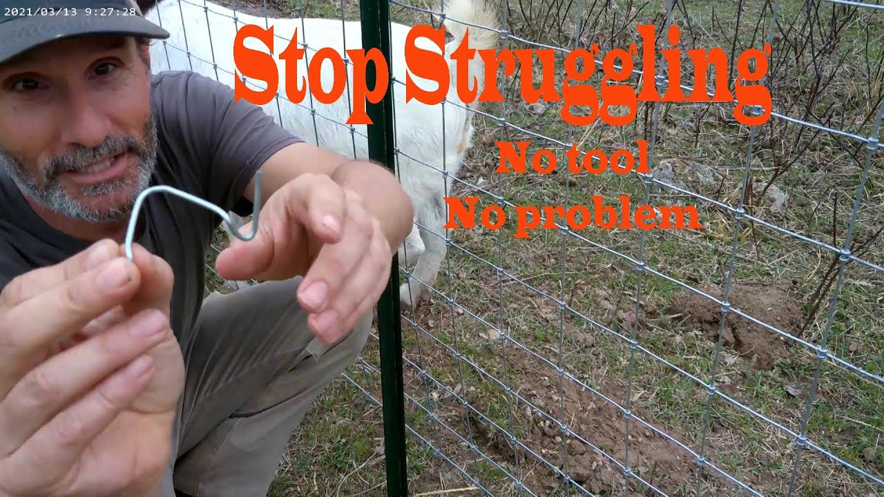 Easy Ways to Tie Net Wire Fence: 13 Steps (with Pictures)