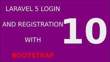Laravel 5 Login Registration Tutorial System - 10  Show wrong username password error