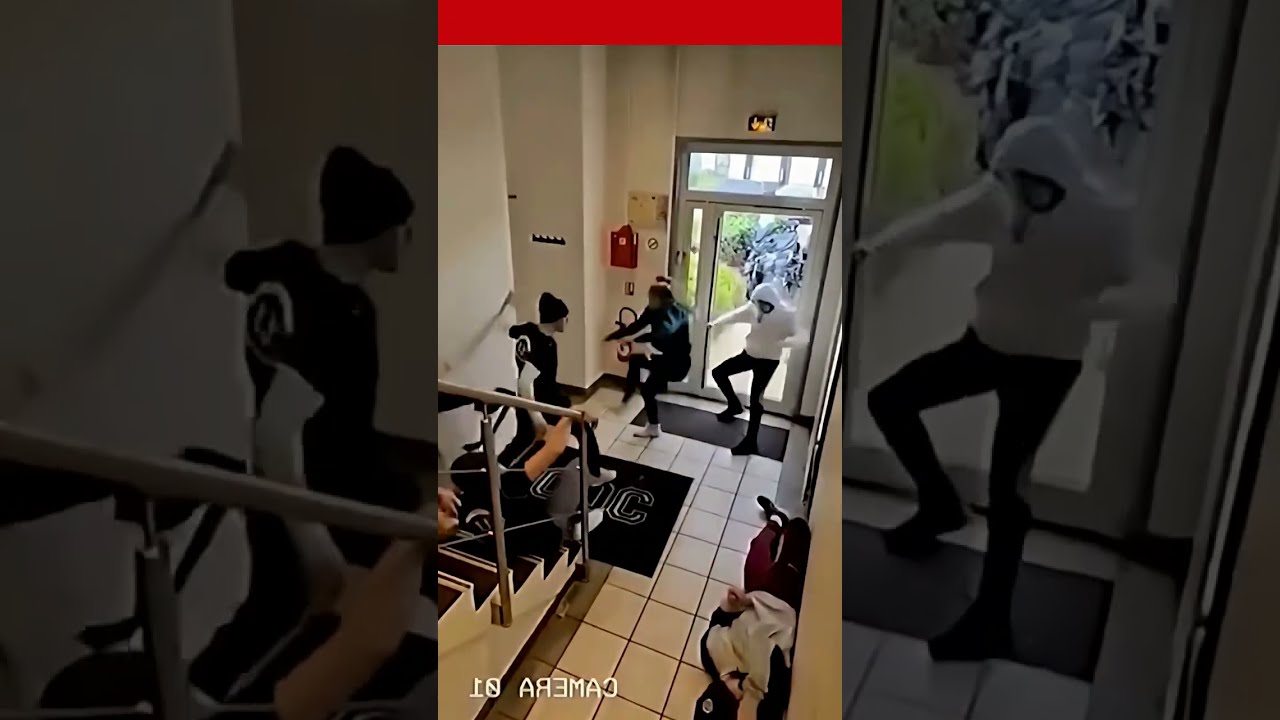 Brave Woman Fights Off Five Male Attacker While Alone At Stair Shorts