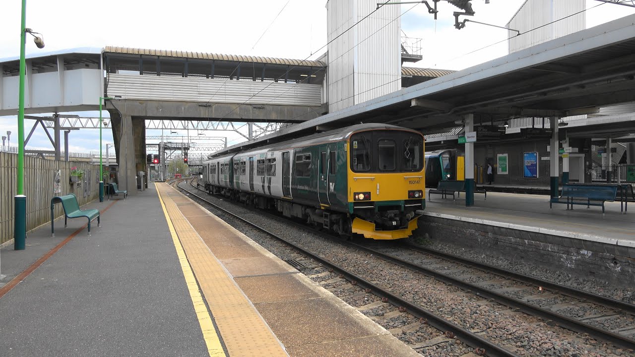 (4K) LNWR 150141 departs Bletchley for Bedford on 2S21. 20.04.24 - YouTube