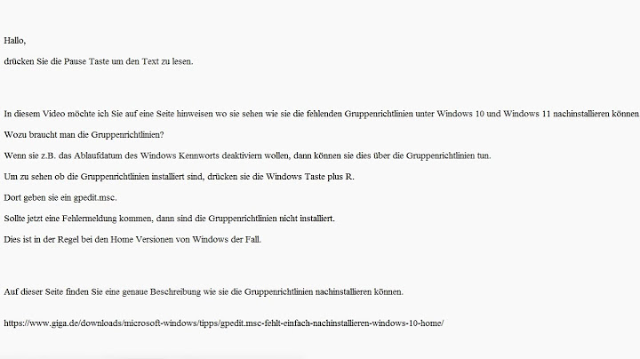 Wo finde ich Gruppenrichtlinien Windows 10?