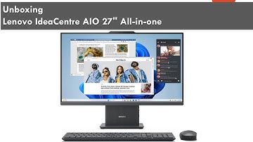 Unboxing Lenovo IdeaCentre AIO 27" All-in-one
