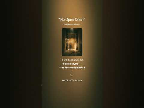“No Open Doors”