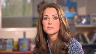 A video message by The Duchess of Cambridge for the UK's first Children's Mental Health Week