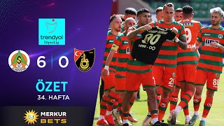 Merkur-Sports C Alanyaspor 6-0 İstanbulspor - Highlights Özet Trendyol Süper Lig - 2023 24