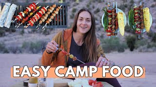 What I Eat While Car Camping - EASY Camping Food Ideas! [VLOG]