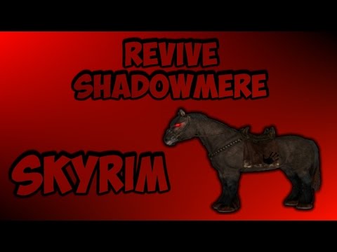 How to Get Shadowmere Back if It Dies in Skyrim | Works on Consoles