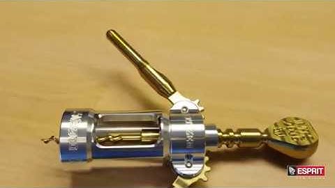 Esprit CAM Swiss Type Machining