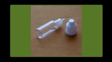 PET 10ml plastic dropper bottles