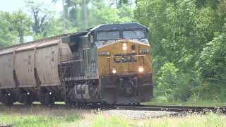 Columbus Ohio Rail Action On The Southside, CSX and I & O