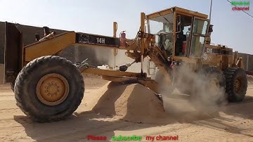 Jcb Cat Motor Grader Amazing Working On New Road -Roadplanet । Dozer Motor Grader Video
