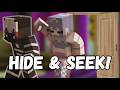 Security puppet plays hide &amp; seek with friends! │ Minecraft Roleplay │ #1