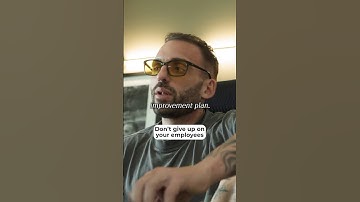 Try to improve underperforming employees before letting them go