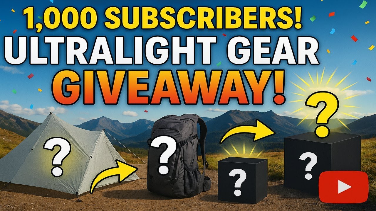 ULTRALIGHT GEAR GIVEAWAY DETAILS