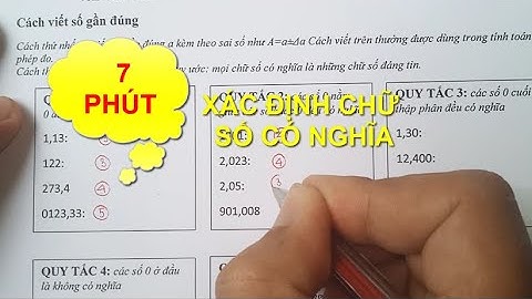 M.10 số 10 trong vật lý là gì