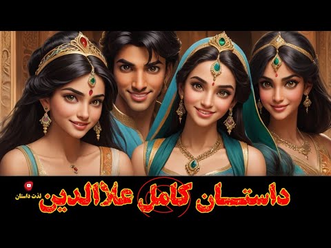 داستان کامل و زیبای علاالدین با صدای شهرزاد مشرقی در کانال لذت داستان