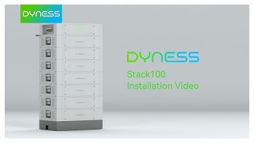 Dyness Stack100 Installation Guide 3D Video