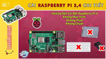 LearnRaspberry(P1): Tất tần tận cài đặt & thiết lập Raspberry chi tiết, không cần màn hình rời
