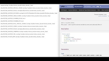 Remove out specified char to given string in php - filter_input() -- php