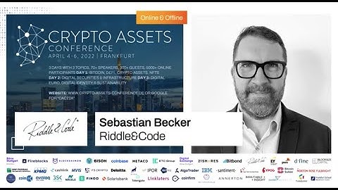 Industry Insights (CAC22A) – Sebastian Becker of Riddle&Code