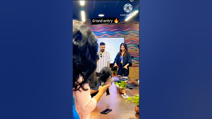 Virat kohli and anushka sharma grand entry to the puma office #viratkohli