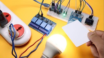 Arduino and RIFD Card reader project  Arduino UNO MFRC522 Project  How to use RFID CARD with Arduino